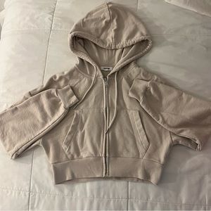 Garage Cropped Hoodie